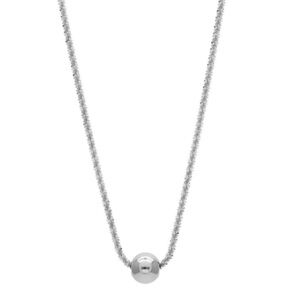 Silver Bead Necklace STAINLESS STEEL NECKLACE